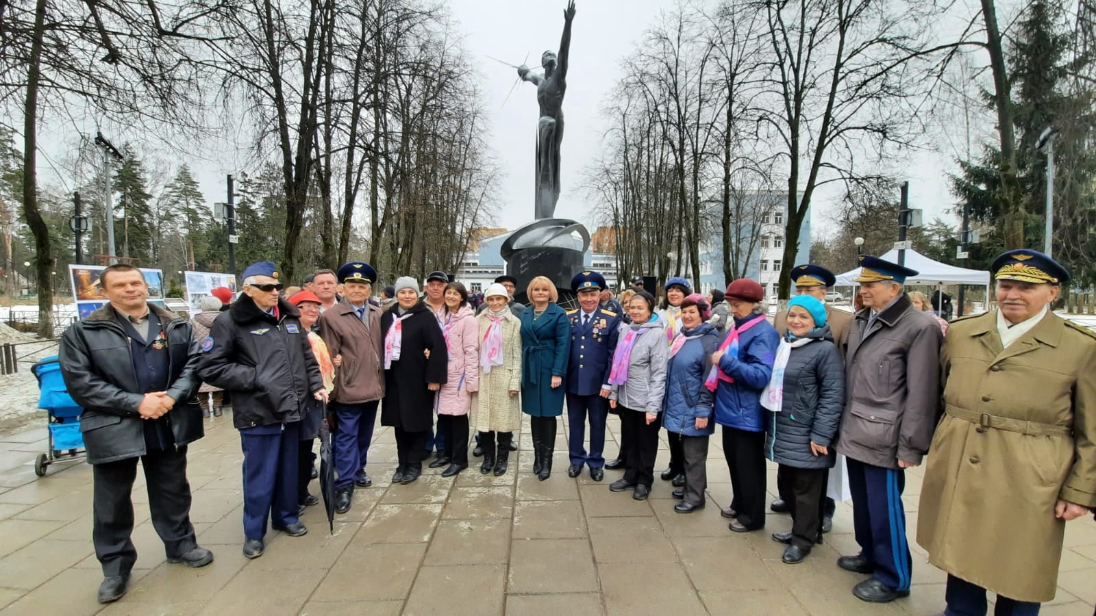 День космонавтики в Монино