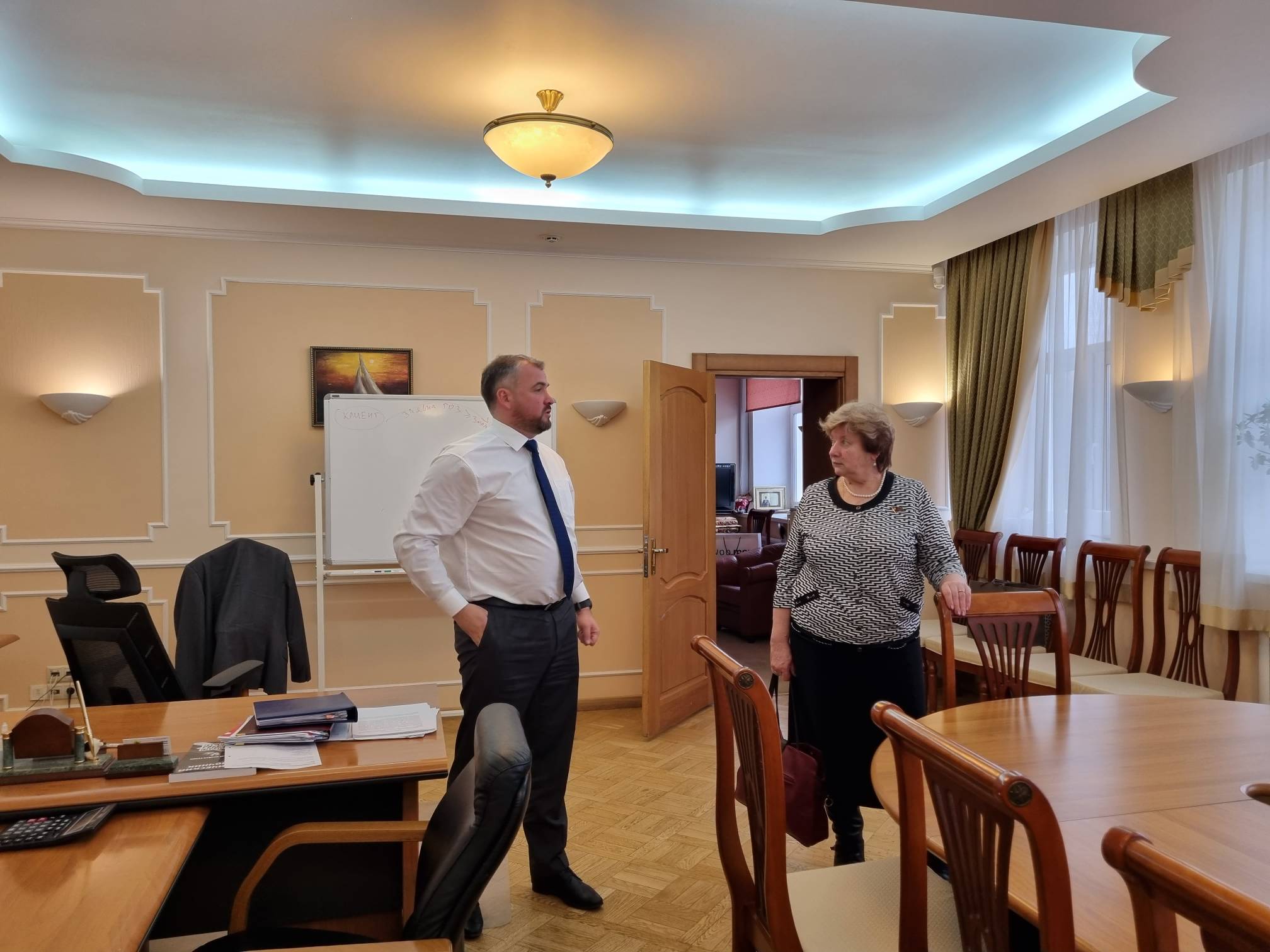 Депутат Московской областной Думы от КПРФ Татьяна Никитас провела рабочую встречу на АО «НП «ПОДОЛЬСККАБЕЛЬ»
