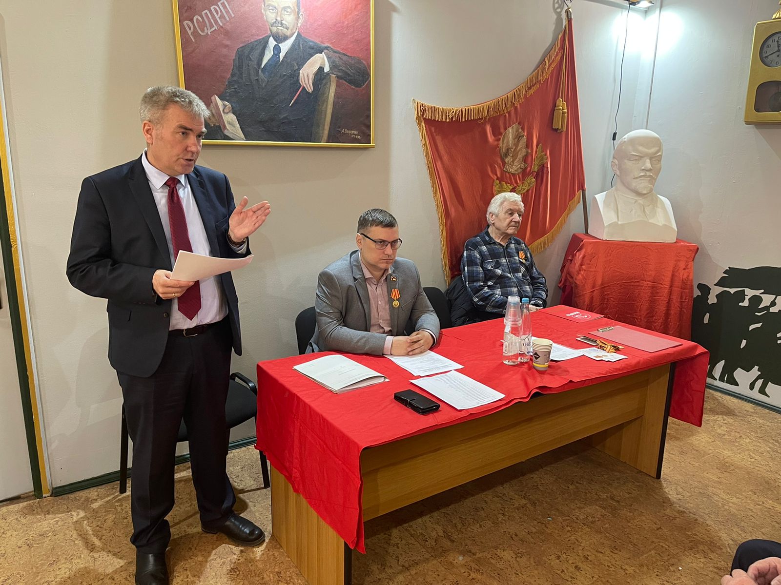 Состоялся Пленум Люберецкого ГК КПРФ