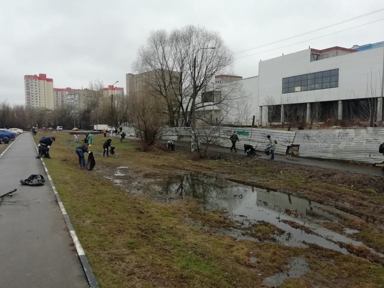 Субботник в Подольске