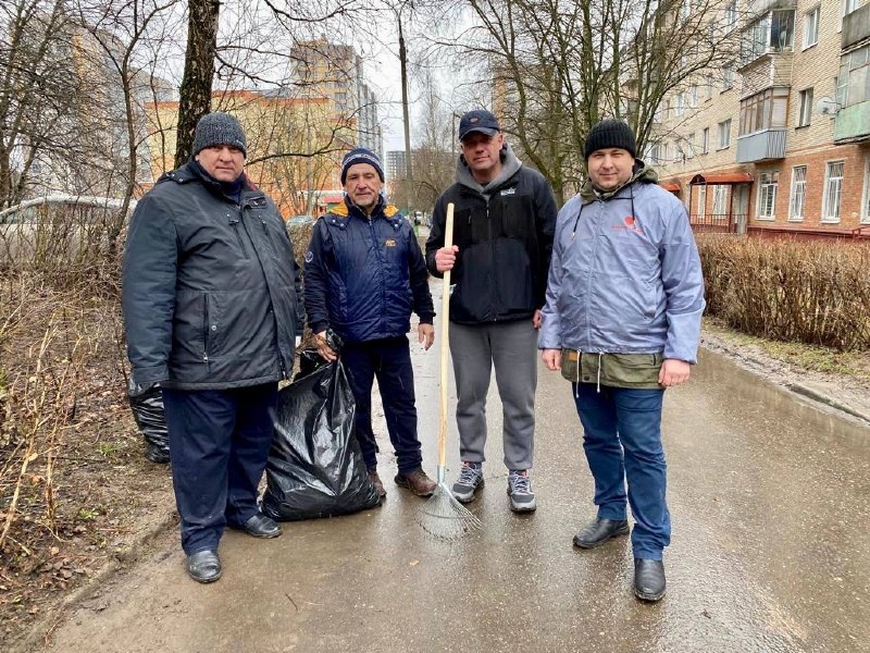 Субботник в Подольске