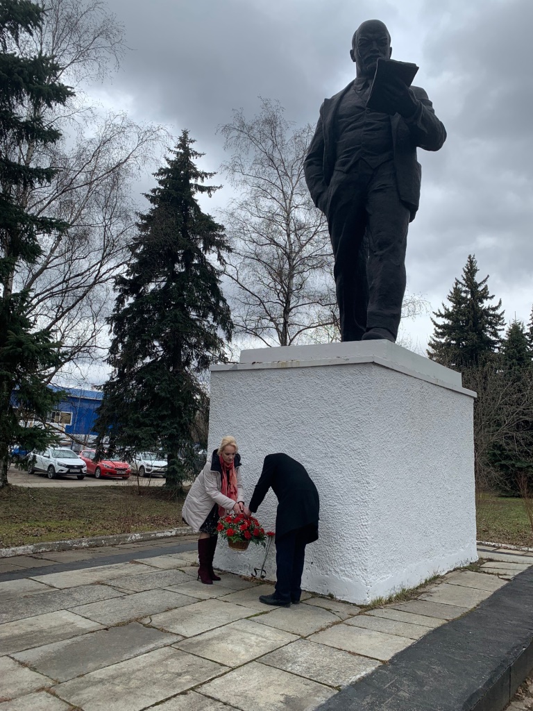 Коммунисты Фрязино почтили память о В.И. Ленине