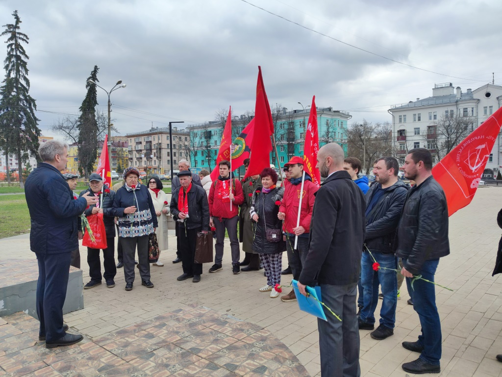 Люберецкие коммунисты отметили день рождения В.И. Ленина