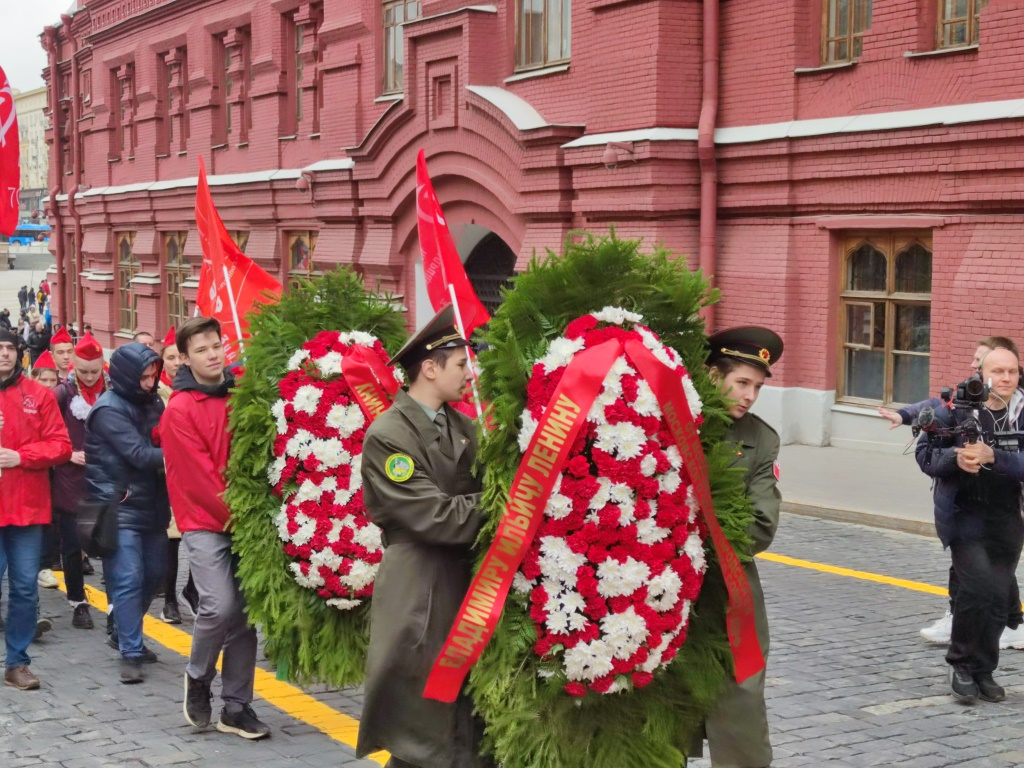 Люберецкие коммунисты отметили день рождения В.И. Ленина