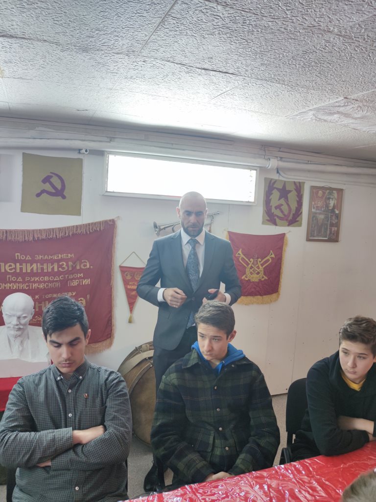 Общее комсомольское собрание Люберецкого городского комитета ЛКСМ РФ