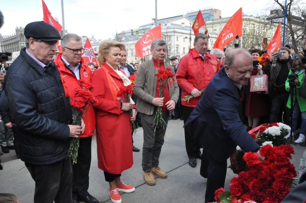 Первомайский митинг в Москве