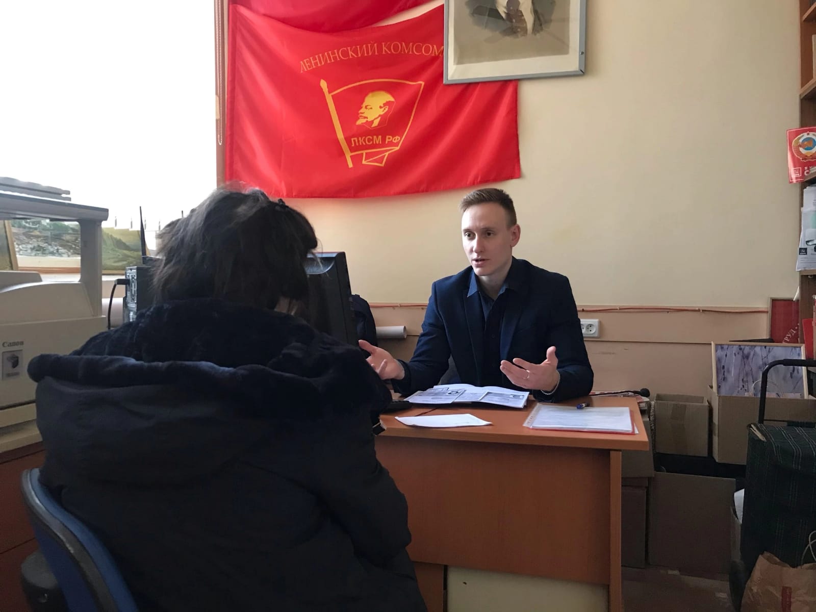 Владислав Кочнев провёл приём граждан, попавших в трудную жизненную ситуацию