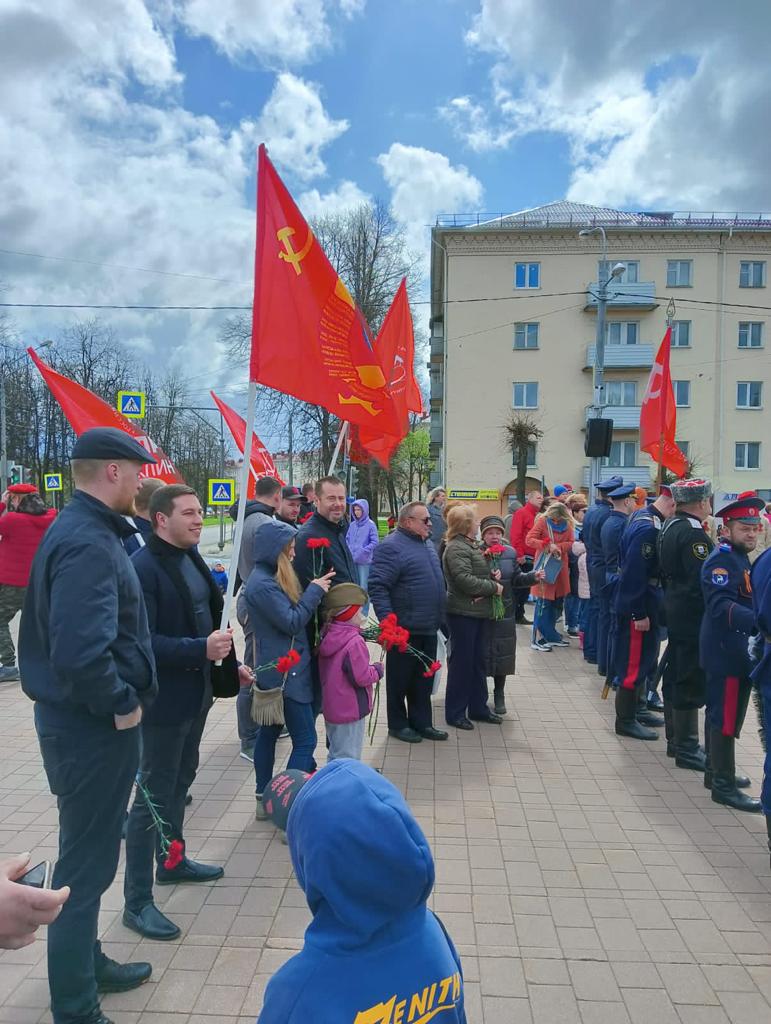 Коммунисты г.о. Клин почтили память о героях Великой Отечественной войны