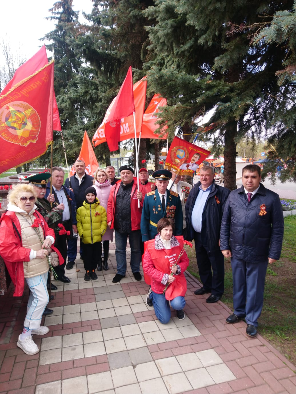 Коммунисты городского округа Чехов отметили праздник День Победы