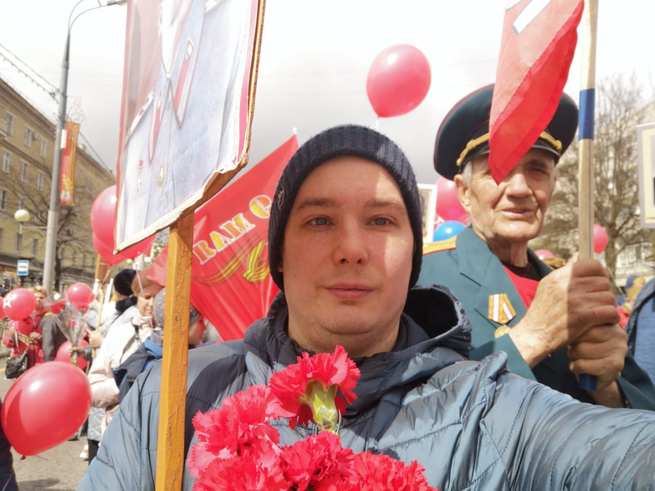 Бессмертный полк со Сталиным