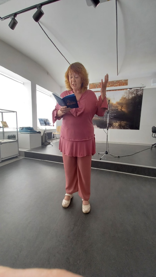 Посещение экспозиции, посвящённой 70-летию ЛИТО «Слово» в городском округе Щёлково