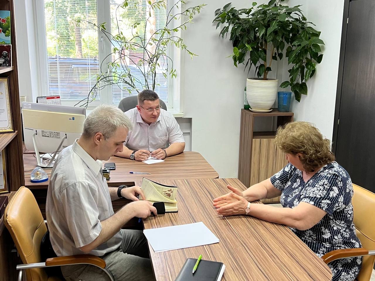 Депутат-коммунист Марк Черемисов провёл приём жителей г. Электроугли, Богородского городского округа