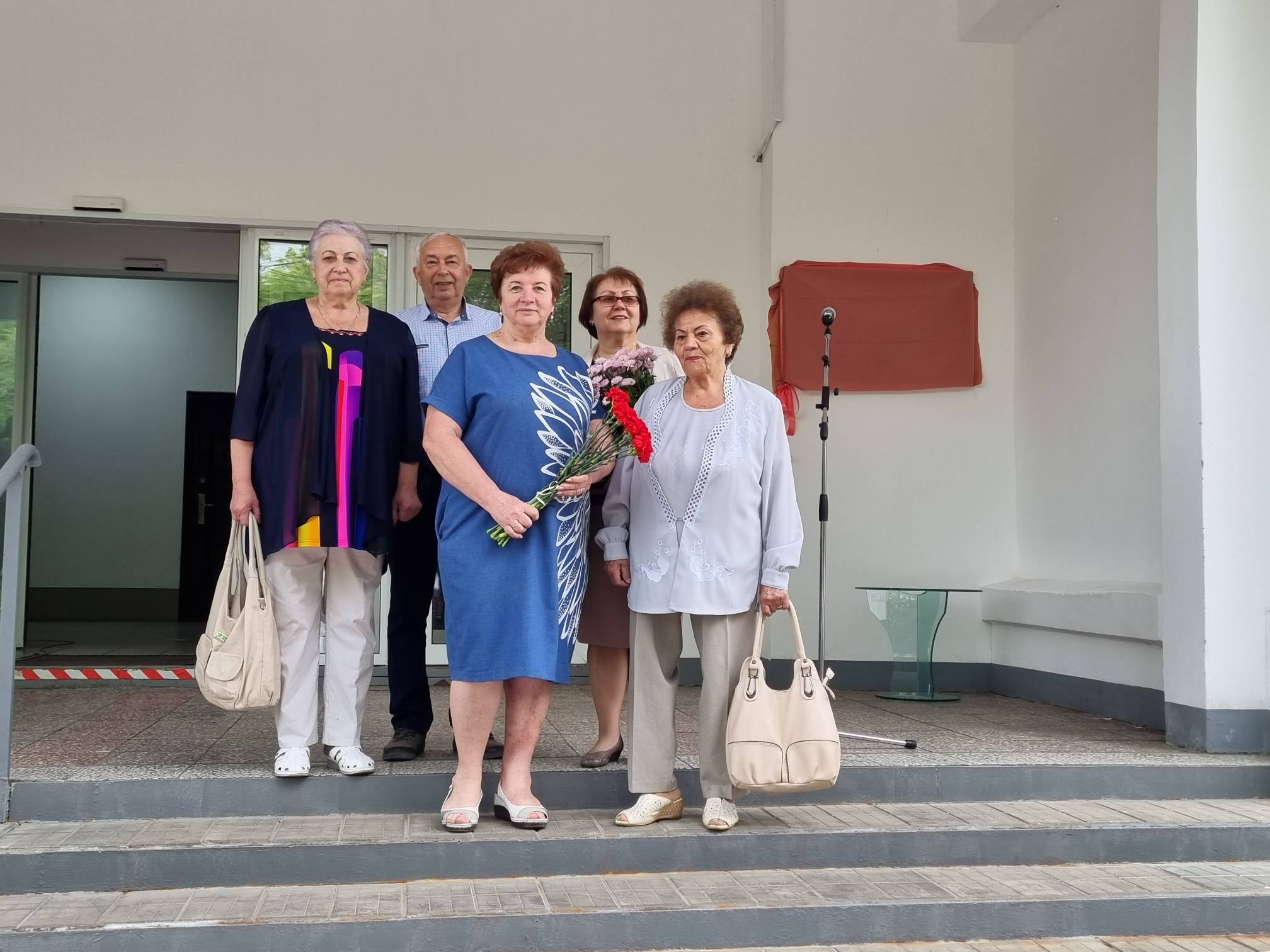 Открытие мемориальной доски в мкр. Климовск
