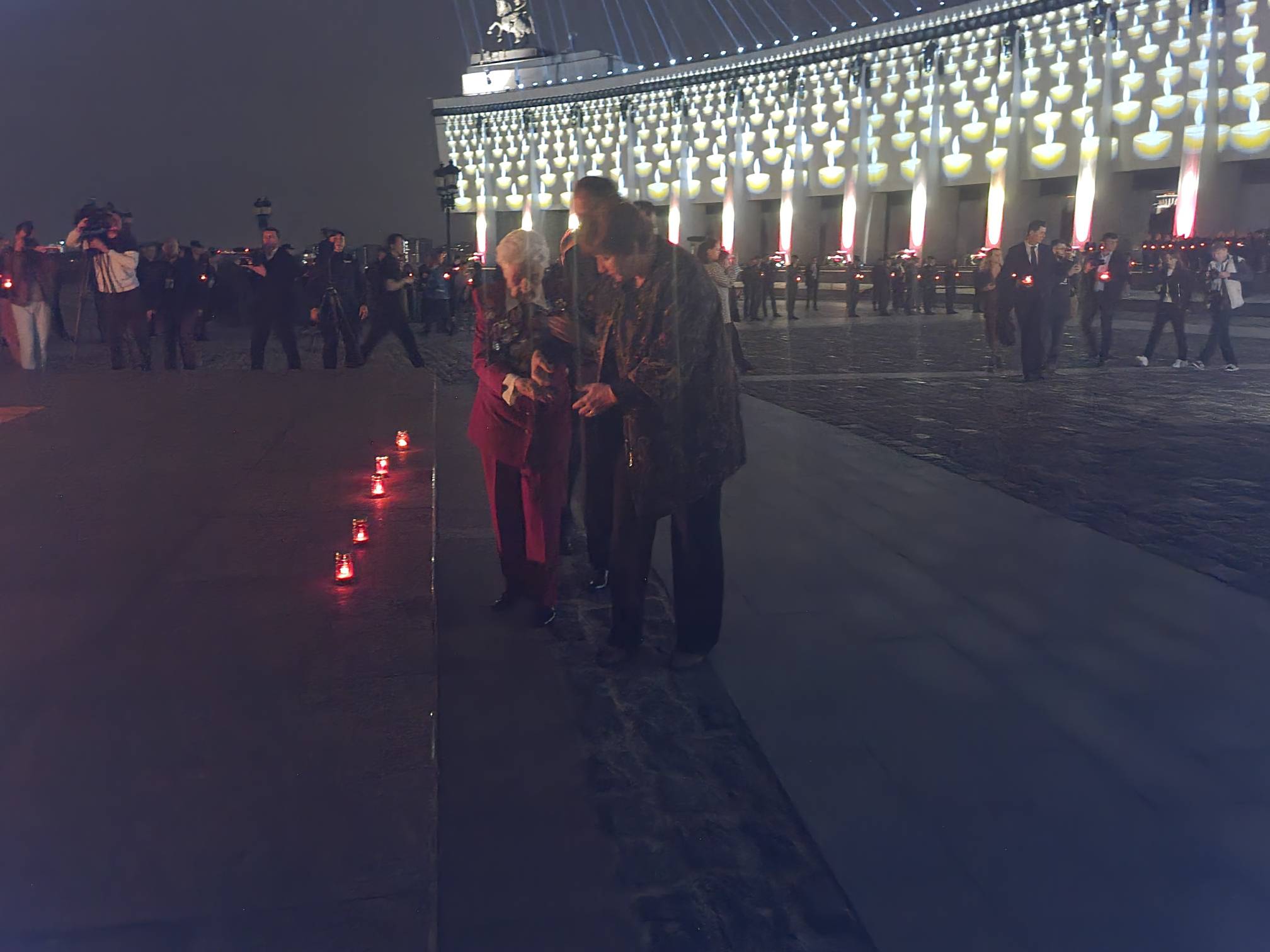 «Памятное» мероприятие на Поклонной горе