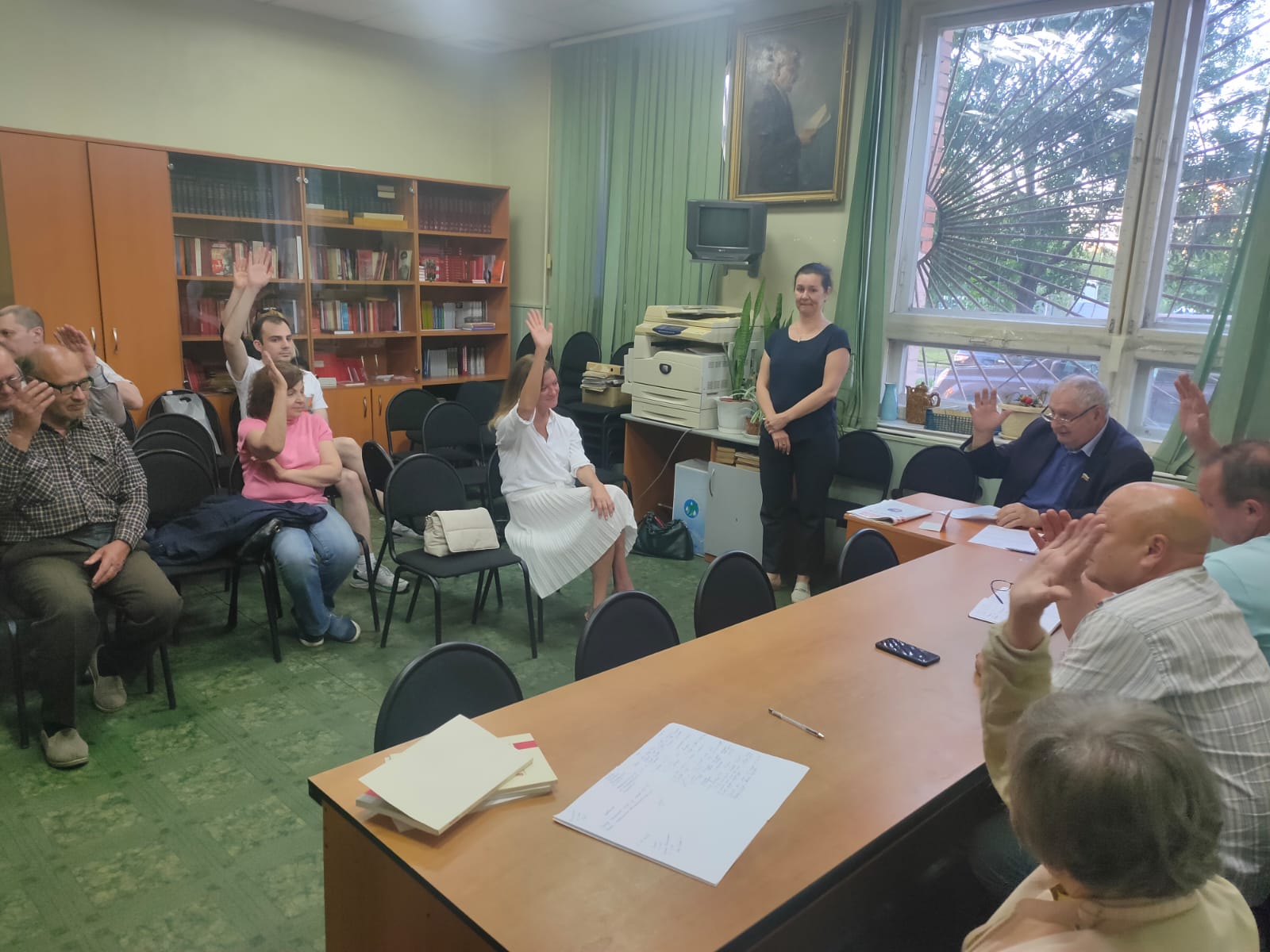 В Красногорском ГК КПРФ состоялось очередное Бюро