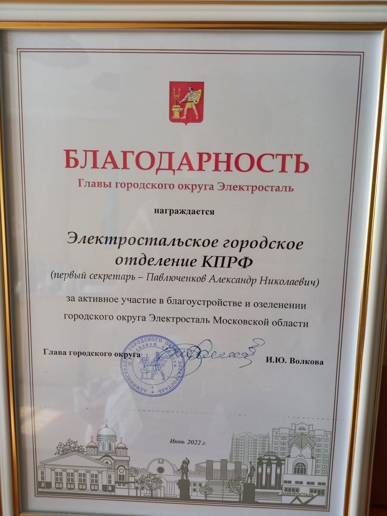 Фестиваль «Городские цветы» в Электростали