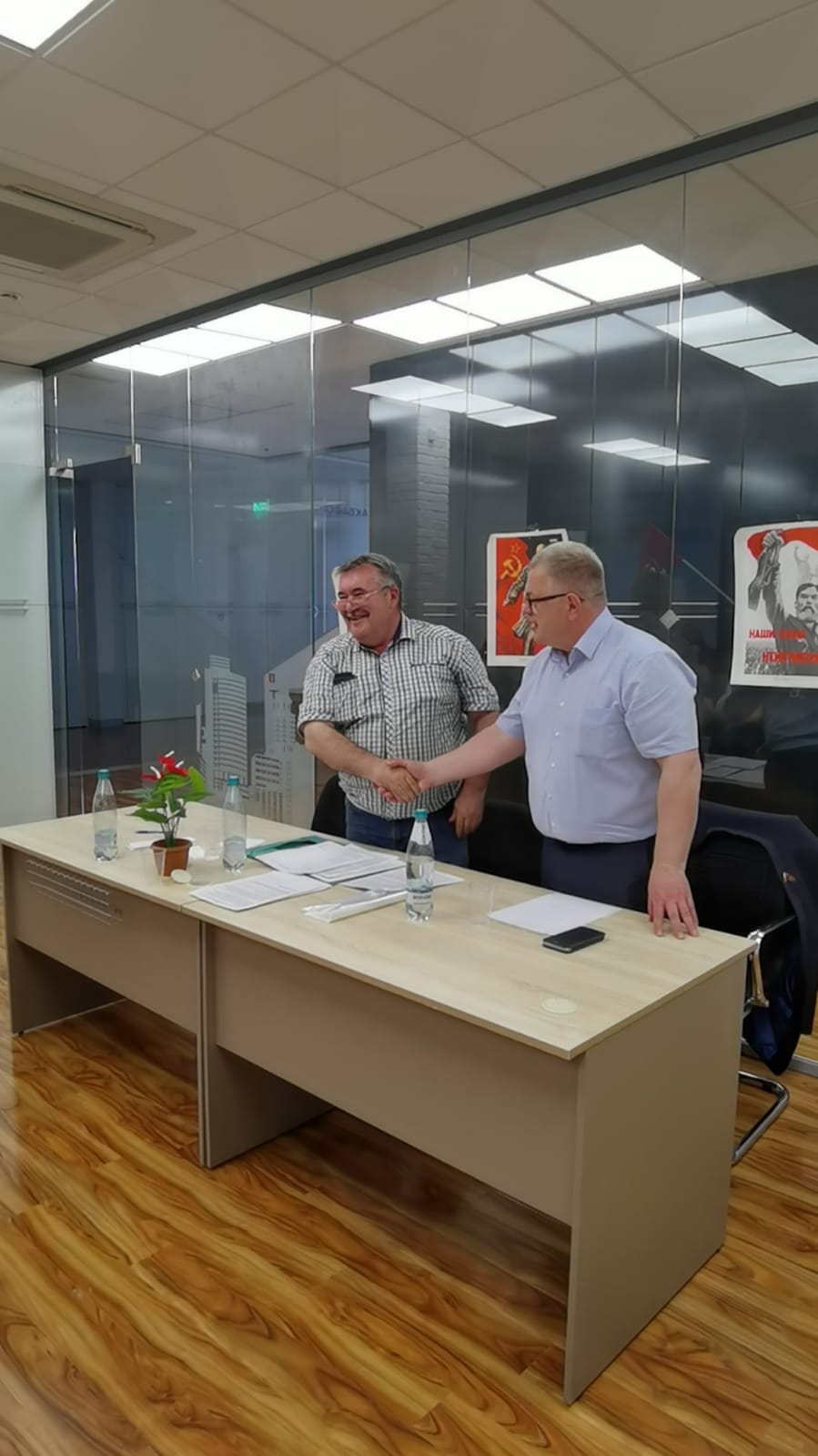 Руководитель фракции КПРФ в Мособлдуме Александр Наумов принял участие в 20-й отчётно-выборной Конференции Ступинского ГК КПРФ