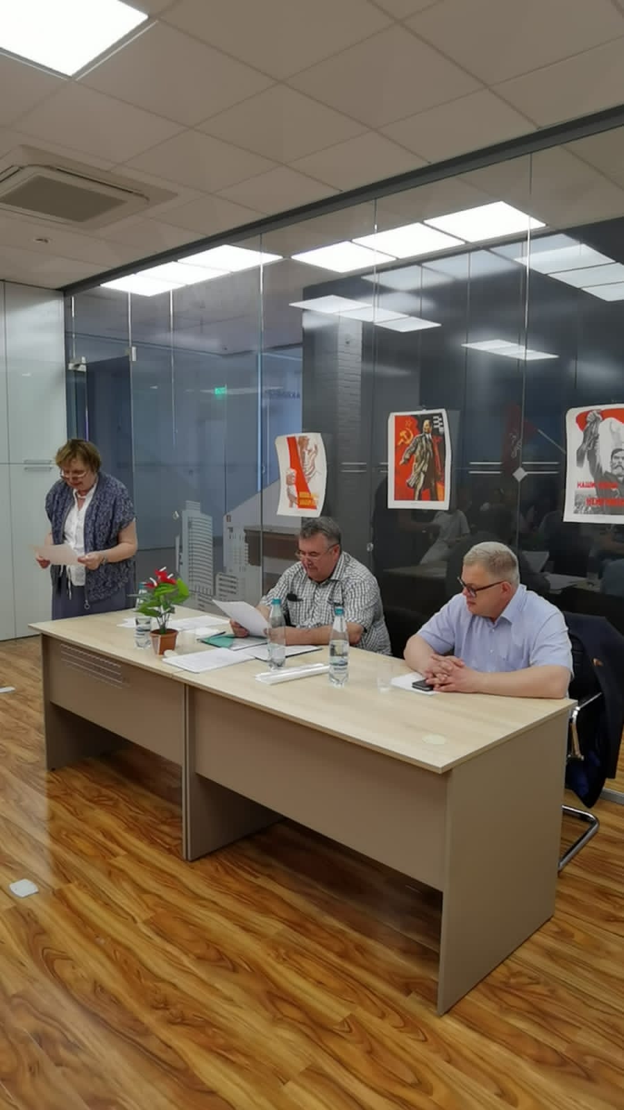 Руководитель фракции КПРФ в Мособлдуме Александр Наумов принял участие в 20-й отчётно-выборной Конференции Ступинского ГК КПРФ