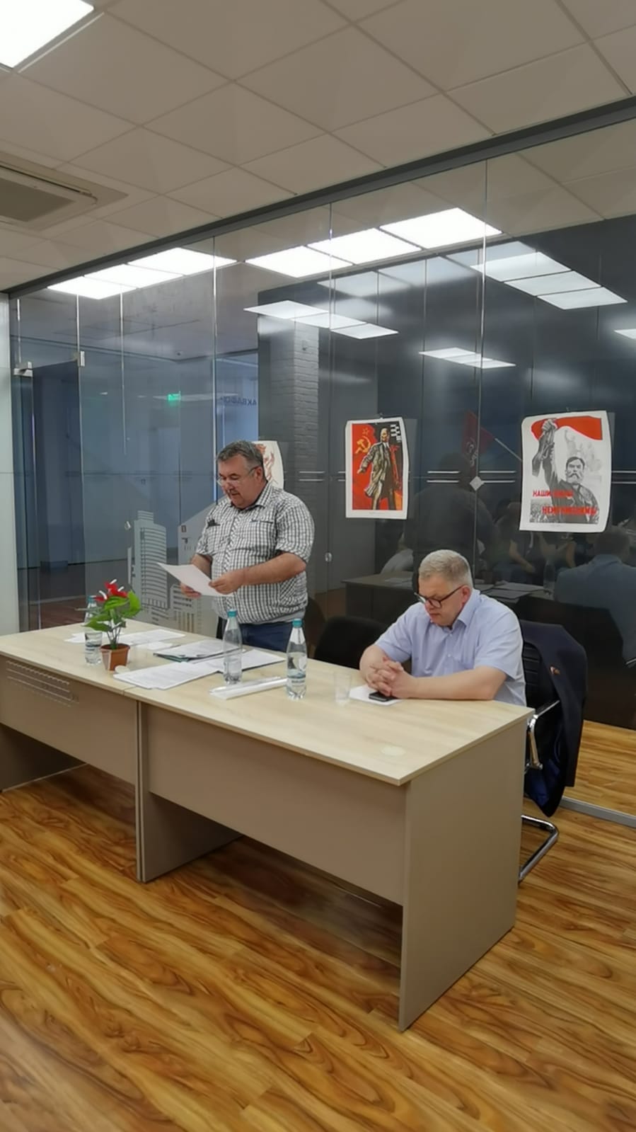 Руководитель фракции КПРФ в Мособлдуме Александр Наумов принял участие в 20-й отчётно-выборной Конференции Ступинского ГК КПРФ