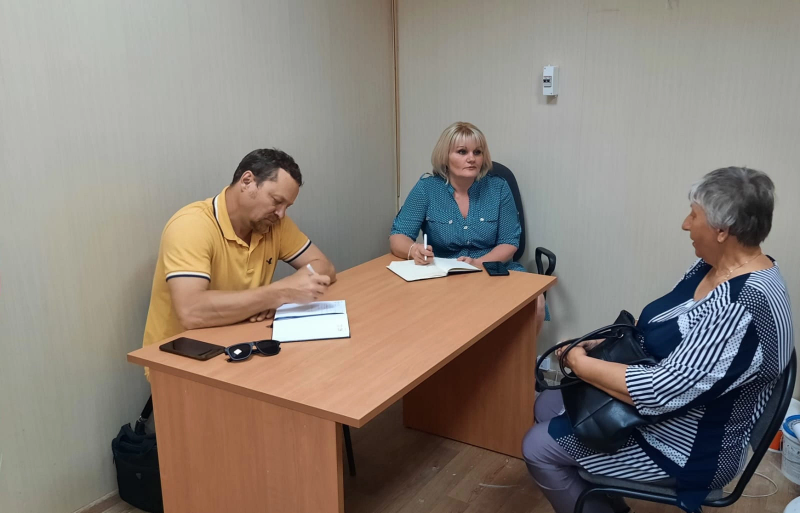 Приём населения в Черноголовке