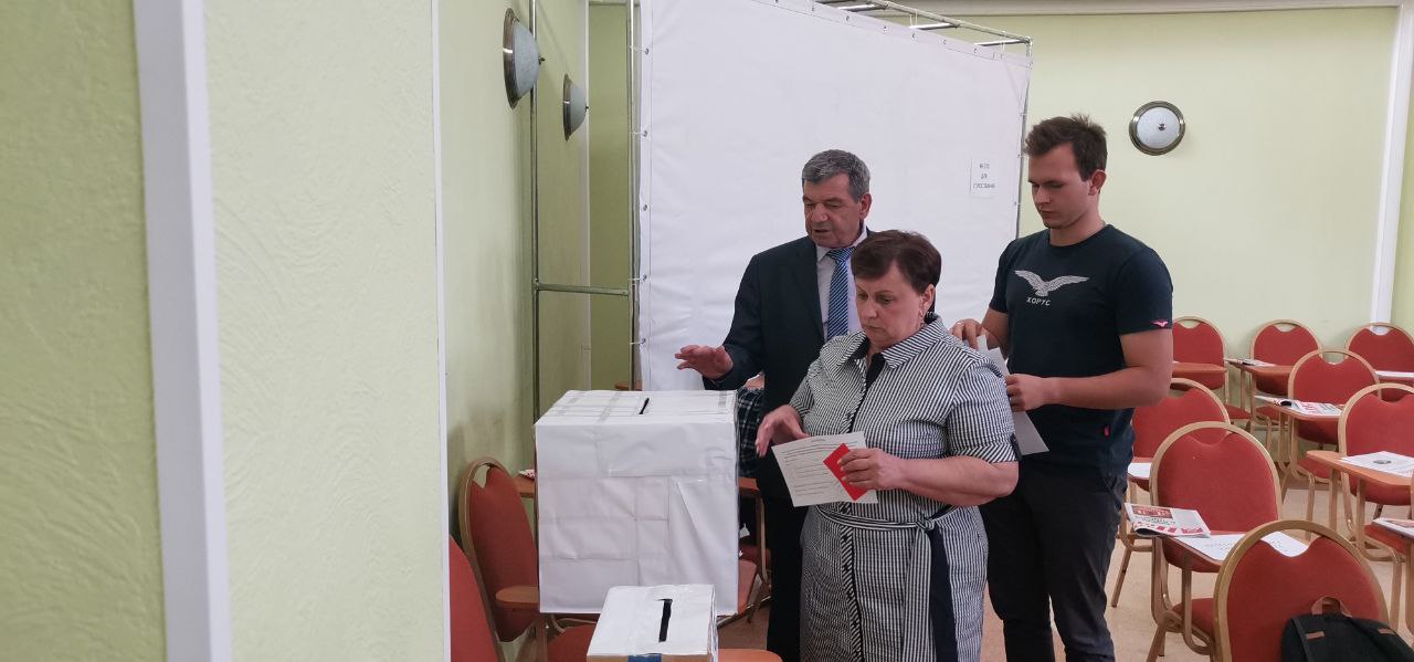 Руководитель фракции КПРФ Александр Наумов принял участие в первом этапе 30-й отчётно-выборной конференции Домодедовского ГК КПРФ