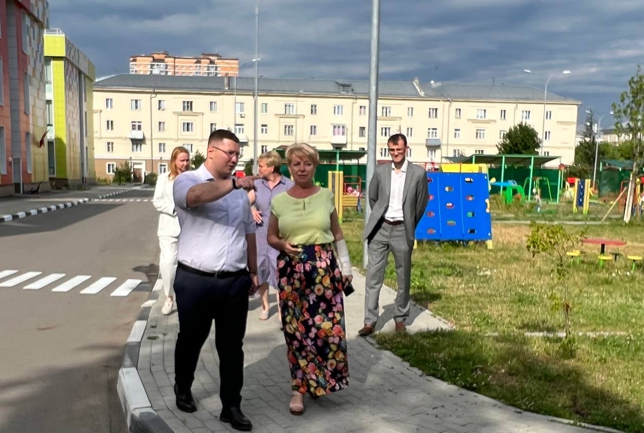 Депутат Московской областной Думы Марк Черемисов посетил новый корпус детского сада «Ивушка» г.о. Лосино-Петровский