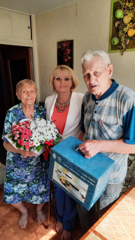 В день любви, семьи и верности 60 лет вместе!