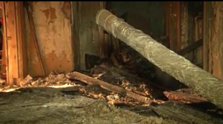 Пожар на «Титанике» в Красноармейске