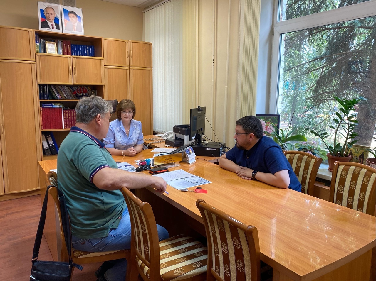 Депутат-коммунист Олег Емельянов провёл приём граждан в Раменском