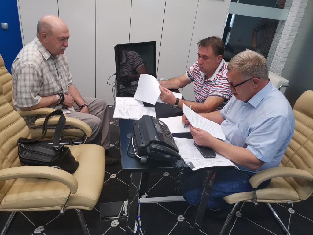 Депутат-коммунист Александр Наумов провёл приём граждан в Ступине