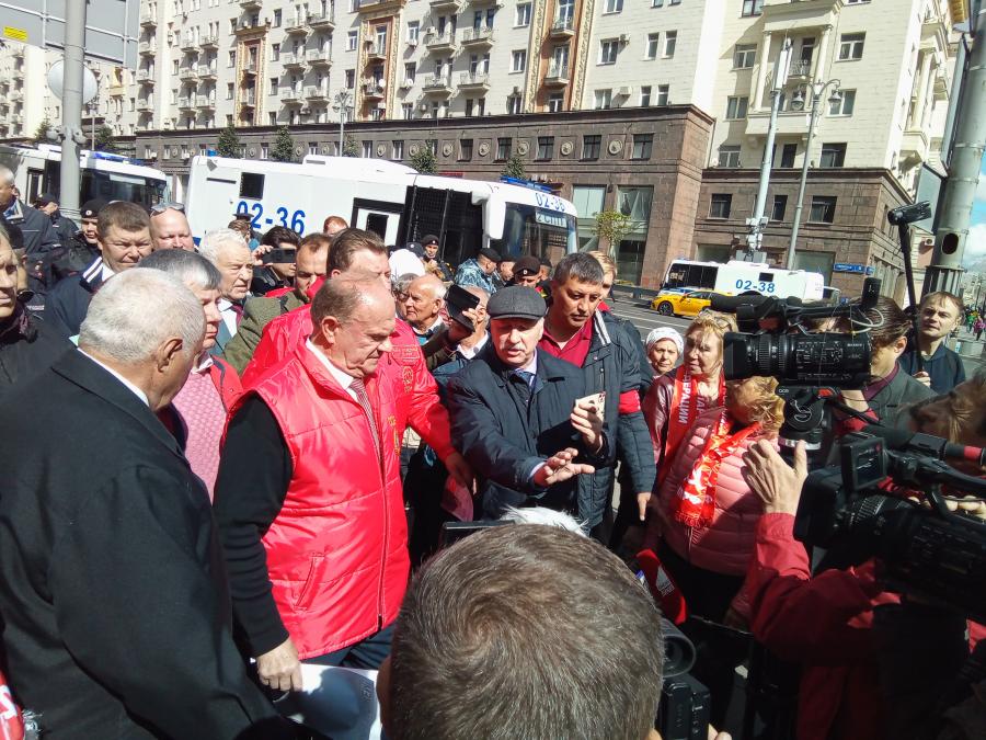 Г.А. Зюганов: Помощь и поддержка против полицейского произвола
