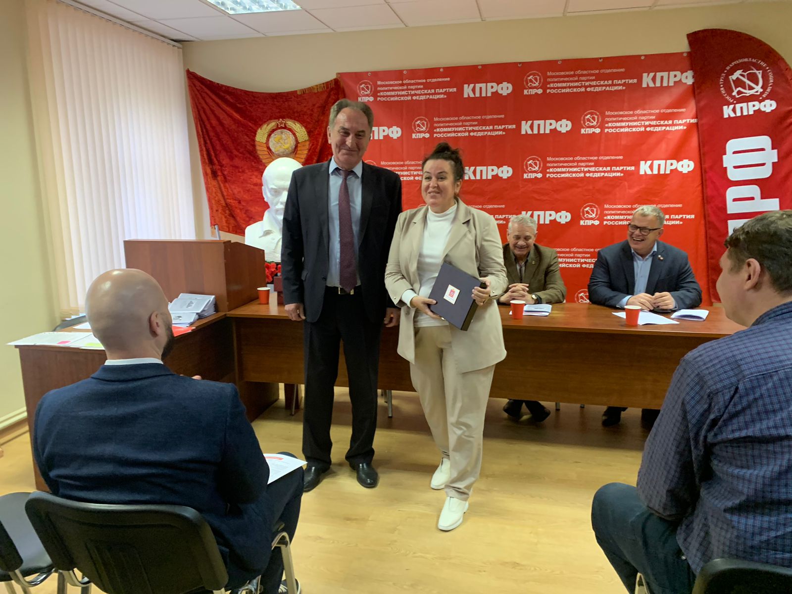 Состоялось совещание первых секретарей городских организаций МК КПРФ