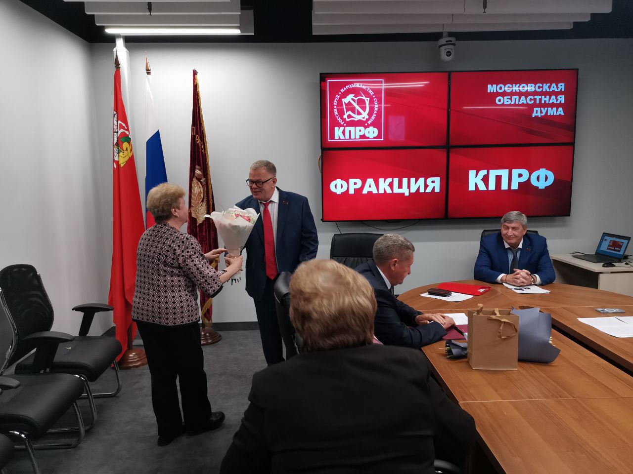 Работа фракции КПРФ в Московской областной Думе
