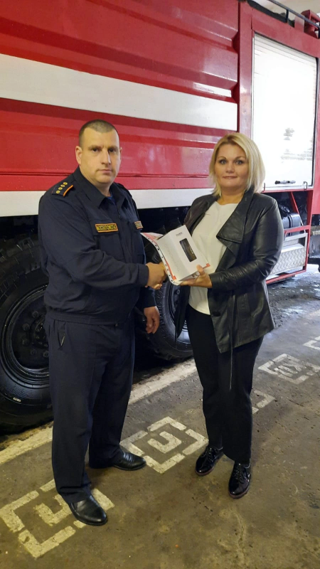Награждение ГКУ МО «Мособлпожспас» 279 пожарно-спасательной части в р.п. Фряново