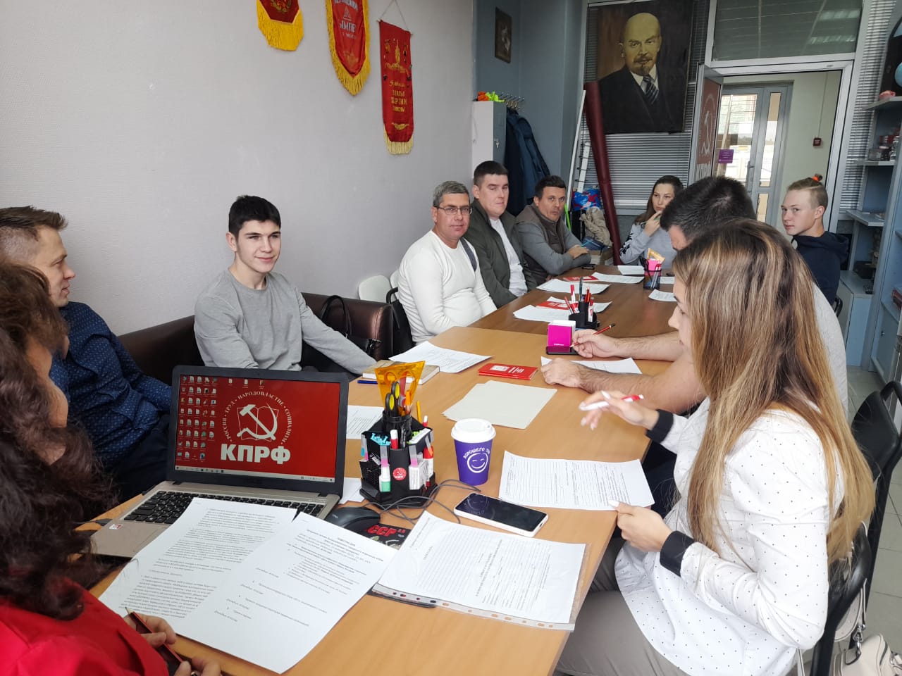 Организационное заседание Балашихинского городского отделения КПРФ