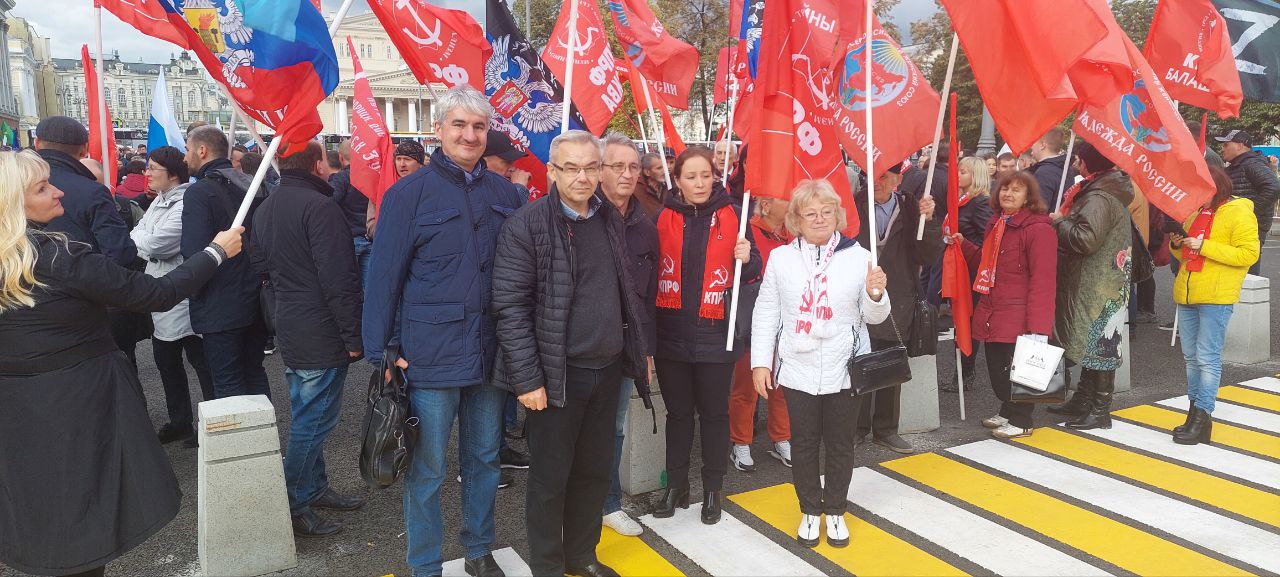 Г.А. Зюганов посетил патриотический митинг-концерт в центре Москвы