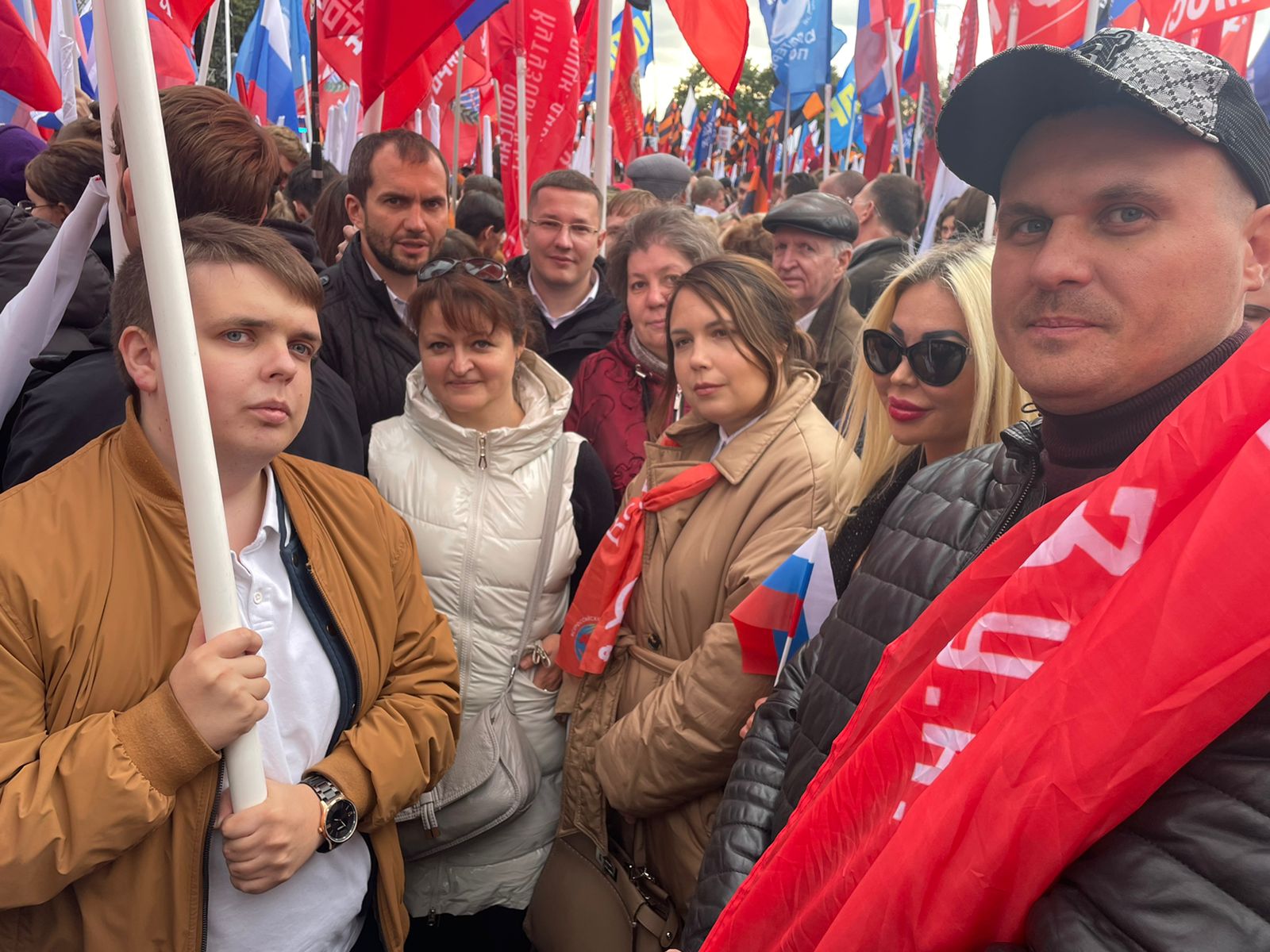 Г.А. Зюганов посетил патриотический митинг-концерт в центре Москвы