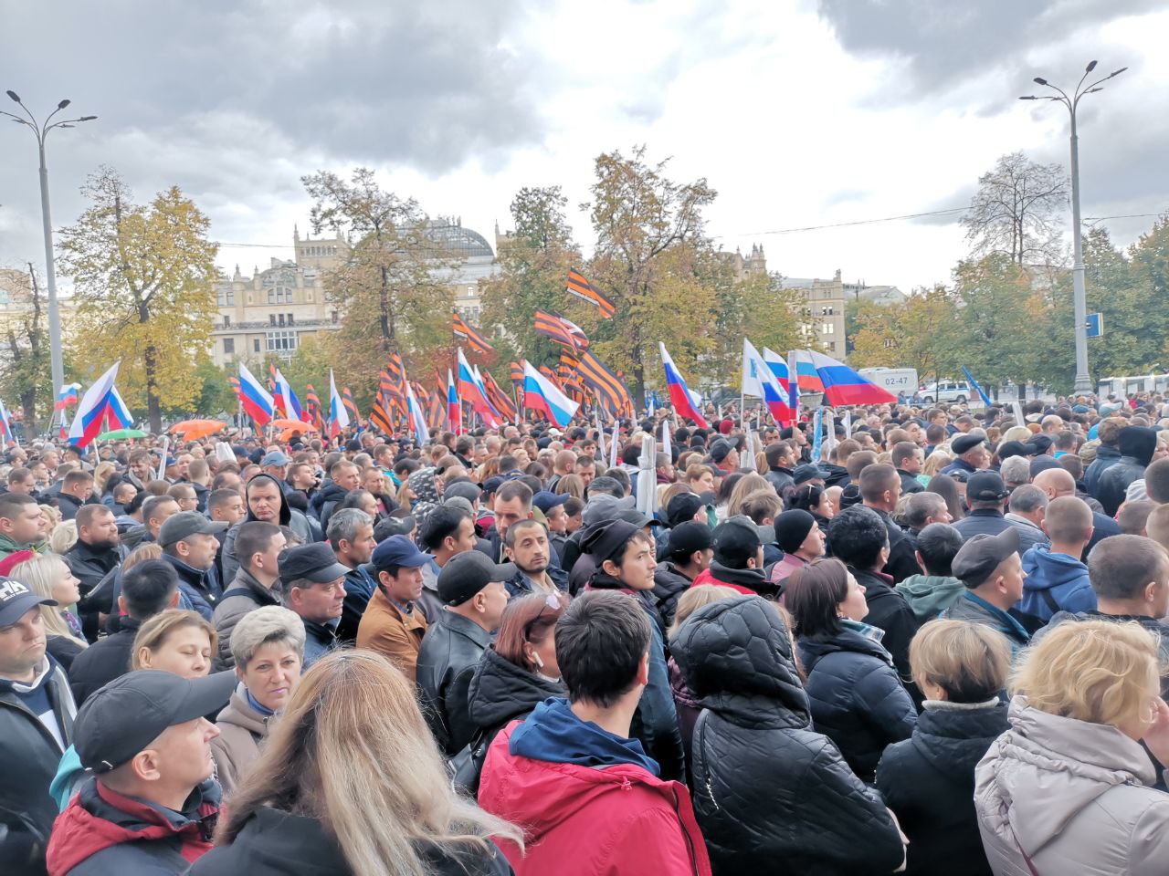 Г.А. Зюганов посетил патриотический митинг-концерт в центре Москвы