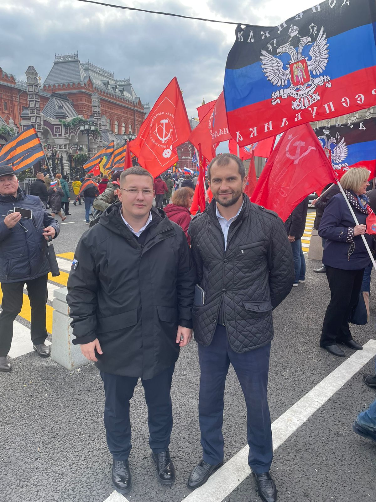 Г.А. Зюганов посетил патриотический митинг-концерт в центре Москвы