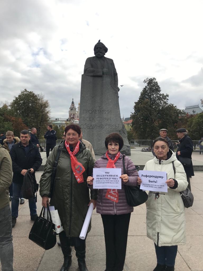 Г.А. Зюганов посетил патриотический митинг-концерт в центре Москвы