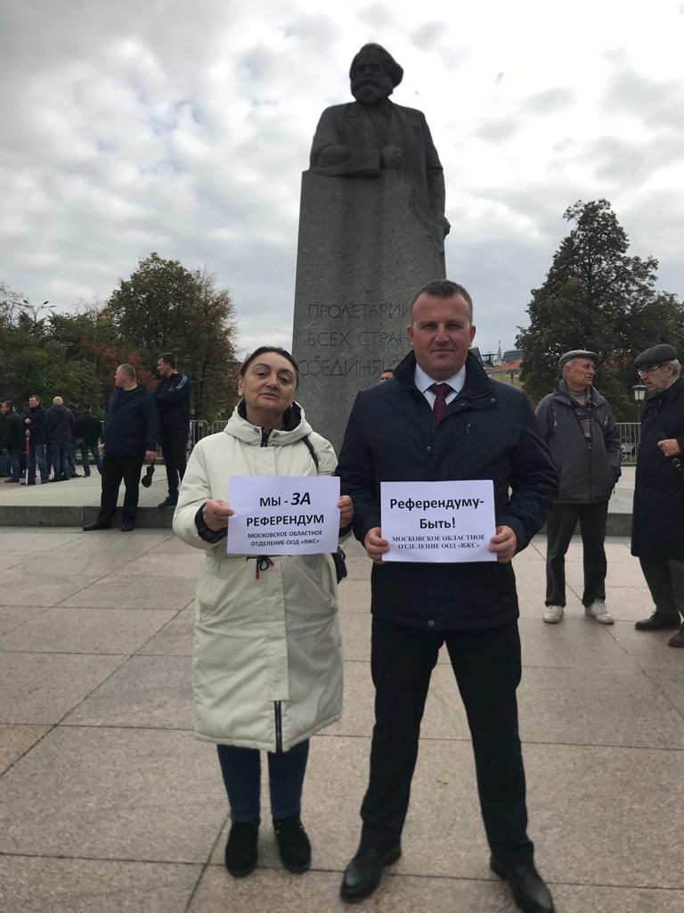 Г.А. Зюганов посетил патриотический митинг-концерт в центре Москвы