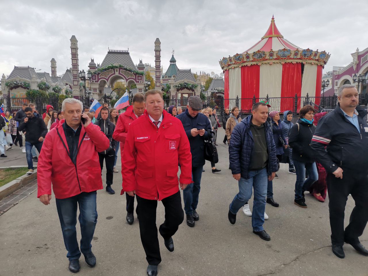 Г.А. Зюганов посетил патриотический митинг-концерт в центре Москвы