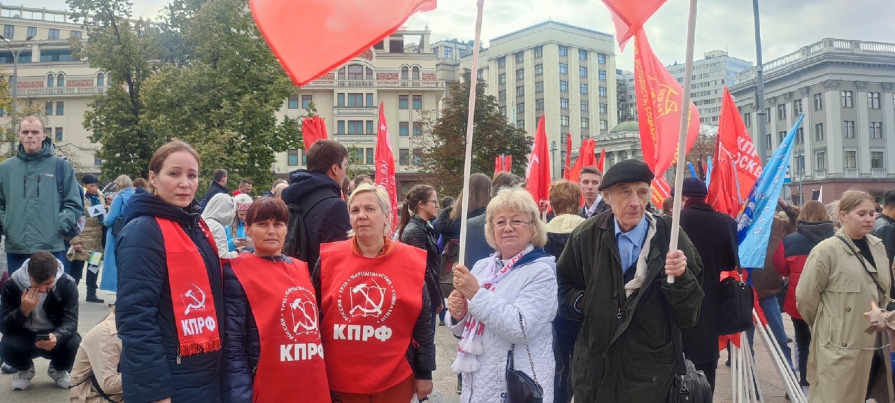 Г.А. Зюганов посетил патриотический митинг-концерт в центре Москвы