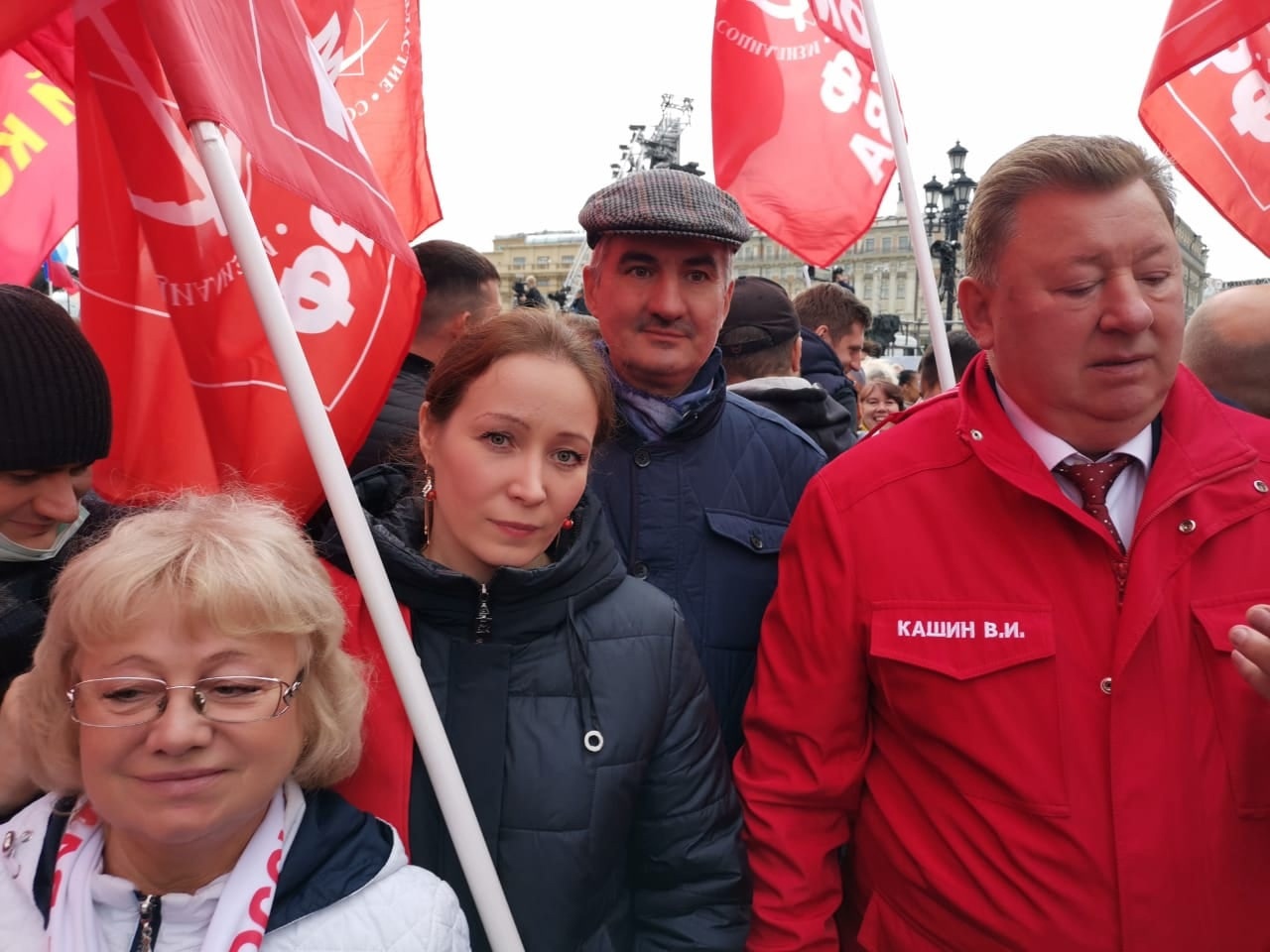 Г.А. Зюганов посетил патриотический митинг-концерт в центре Москвы
