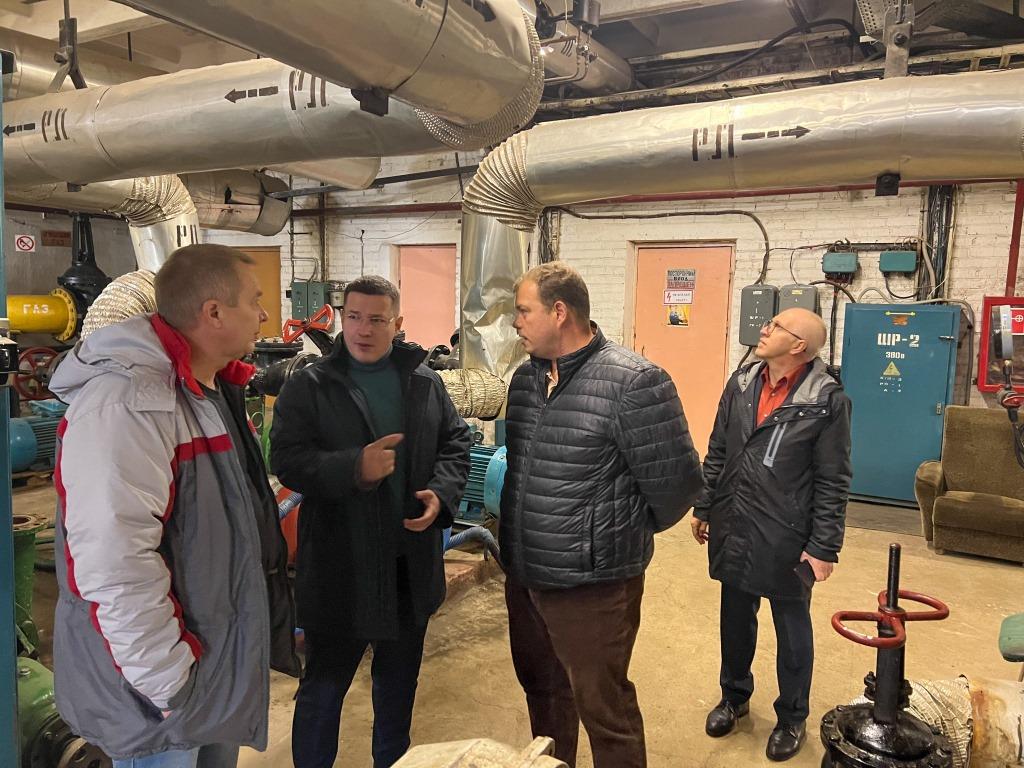 Рабочий визит депутата Мособлдумы Марка Черемисова в основную котельную г.Ногинск