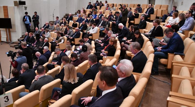 Министр экономического развития М.Г. Решетников встретился с депутатской фракцией КПРФ в Госдуме