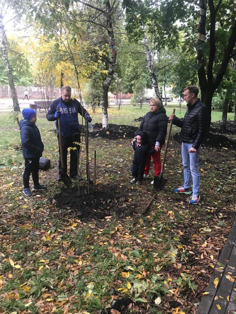 Рябиновый сквер в Королёве продолжает преображаться