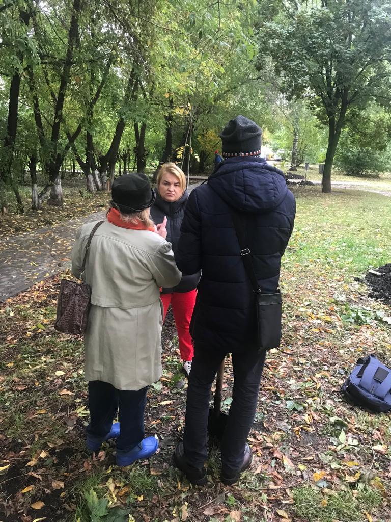 Рябиновый сквер в Королёве продолжает преображаться