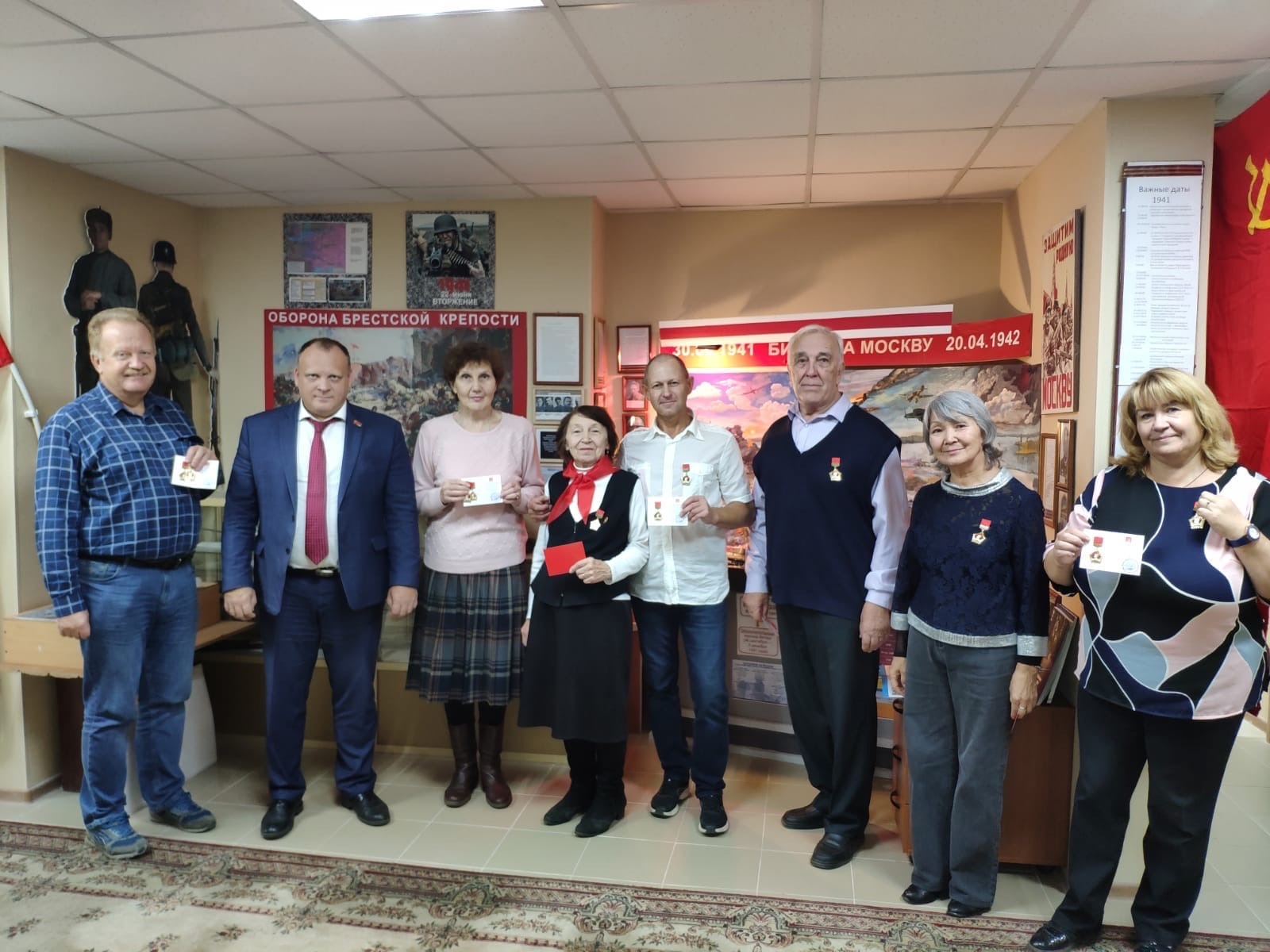 В Балашихе вручили медали «100 лет Всесоюзной пионерской организации им. В.И. Ленина»