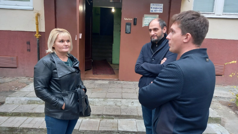 Ход капитального ремонта дома в микрорайоне Чкаловский